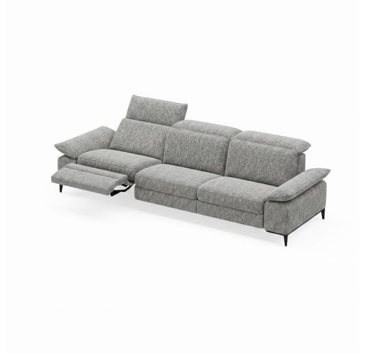 Диван COLUMBIA B93-280-93B/54/AMIRI CARBON/BULTEX/03BL/E,E,E,R