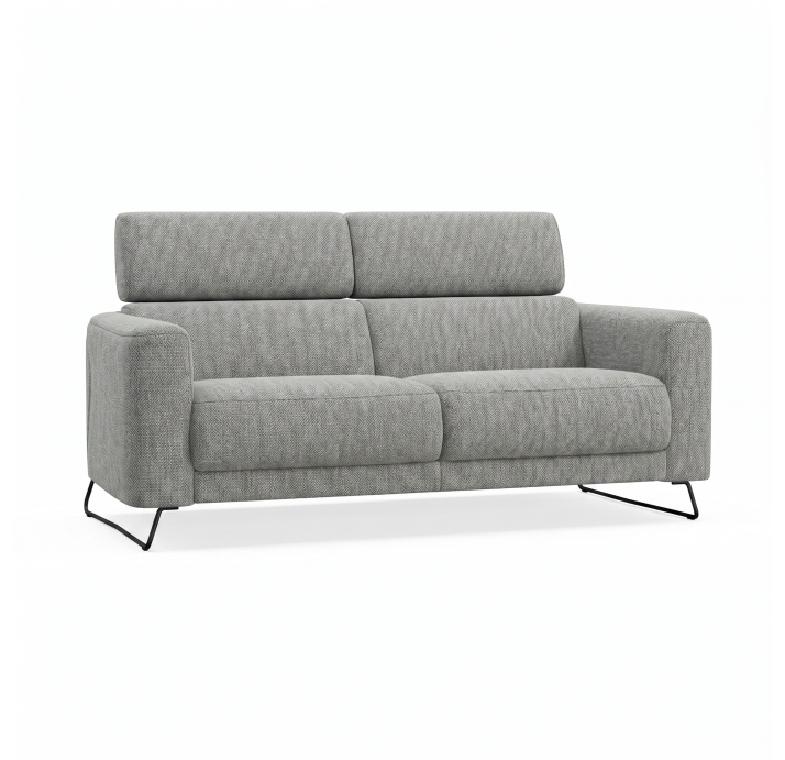 Диван MATHEO B100-220-100B/58/AMIRI CARBON/DYNASPRING/03BL/E,E