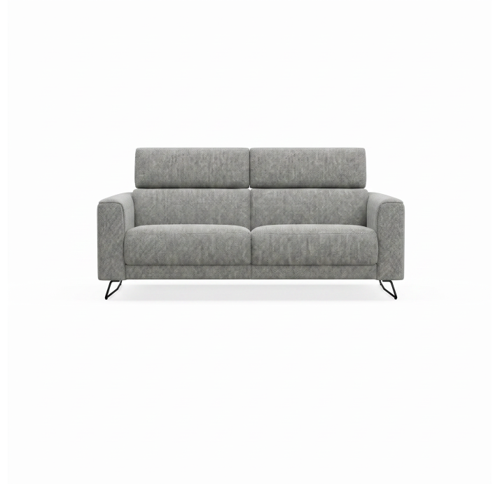 Диван MATHEO B100-220-100B/58/AMIRI CARBON/DYNASPRING/03BL/E,E