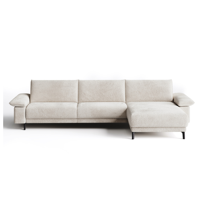 Диван MATHEO B100-280-100B/58/VIVA OFFWHITE/DYNASPRING/03BL/E,E,E