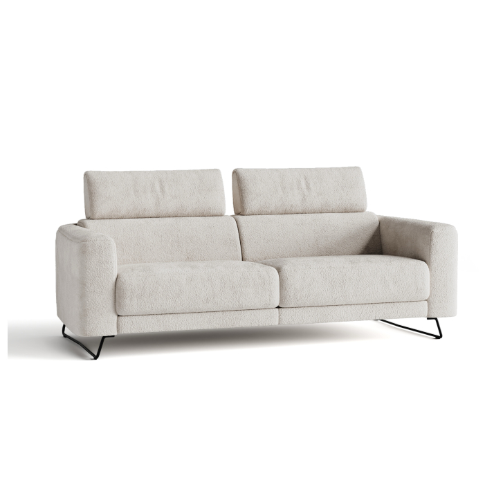 Диван MATHEO B100-220-100B/58/VIVA OFFWHITE/DYNASPRING/03BL/E,Z,E,R