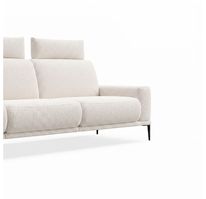 Диван MELLOW B92-280-92B/58/VIVA OFFWHITE/BULTEX/01BL/E,E,E,R