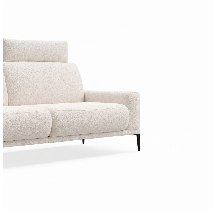 Диван MELLOW B92-220-92B/58/VIVA OFFWHITE/BULTEX/01BL/E,E