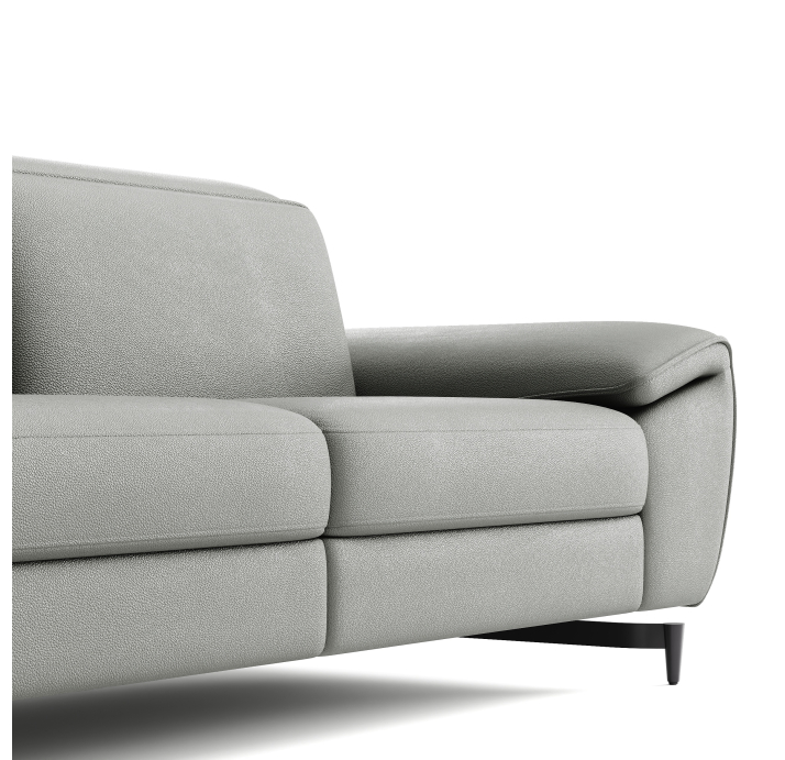 Диван SARI B93-220-93B/54/MONTANA PERLE/BULTEX/03BL/E,E