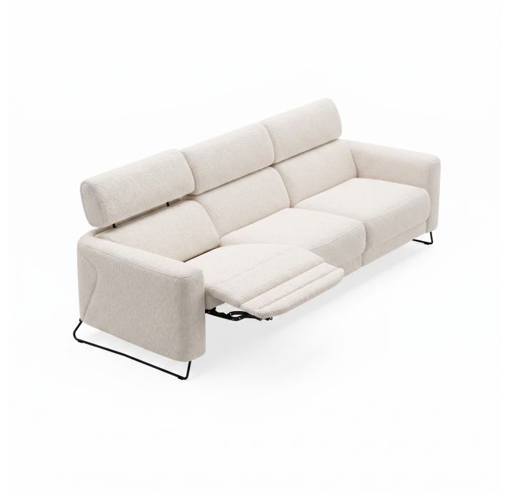 Диван MATHEO B100-280-100B/58/VIVA OFFWHITE/DYNASPRING/03BL/E,Z,E,E,R