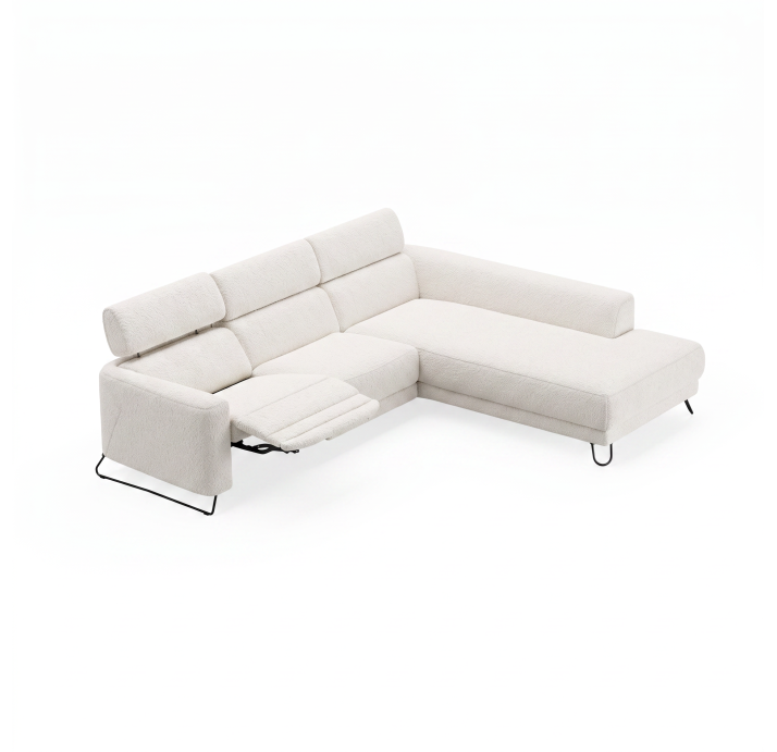 Диван MATHEO B100-300-220S/58/VIVA OFFWHITE/DYNASPRING/03BL/E,Z,E,E,R