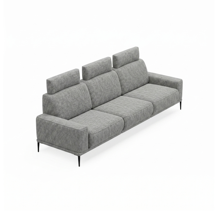 Диван MELLOW B92-280-92B/58/AMIRI CARBON/BULTEX/01BL/E,E,E