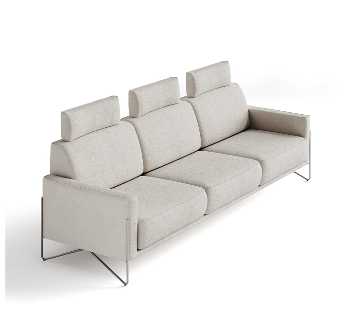 Диван MILLER B92-280-92B/58/VIVA OFFWHITE/BULTEX/01BL/E,E,E,R