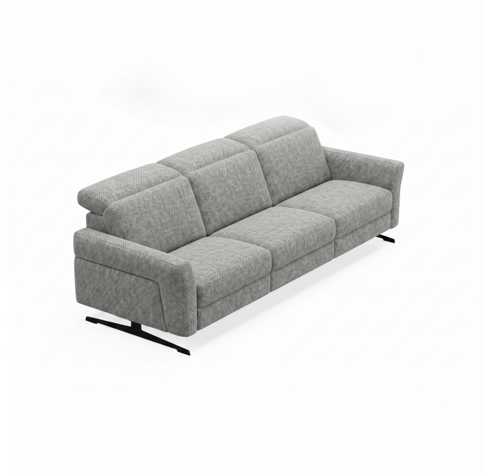 Диван TAMOUR B93-280-93B/54/AMIRI CARBON/BULTEX/01BL/E,E,E