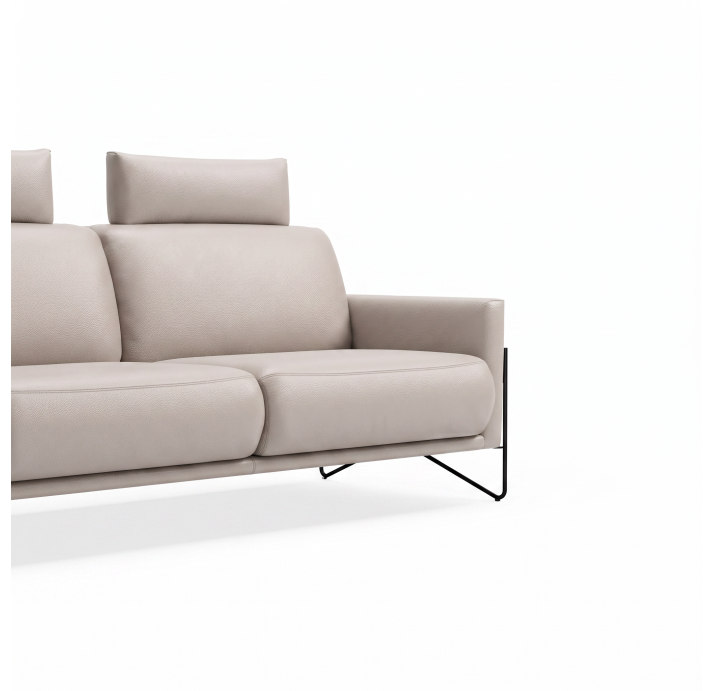 Диван MILLER B92-280-92B/58/MONTANA PERLE/BULTEX/01BL/E,E,E