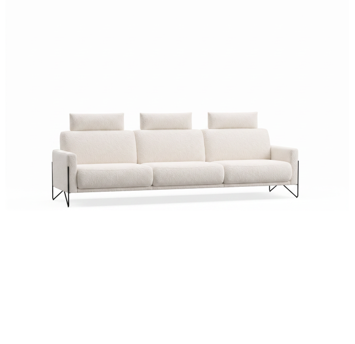 Диван MILLER B92-280-92B/58/VIVA OFFWHITE/BULTEX/01BL/E,E,E