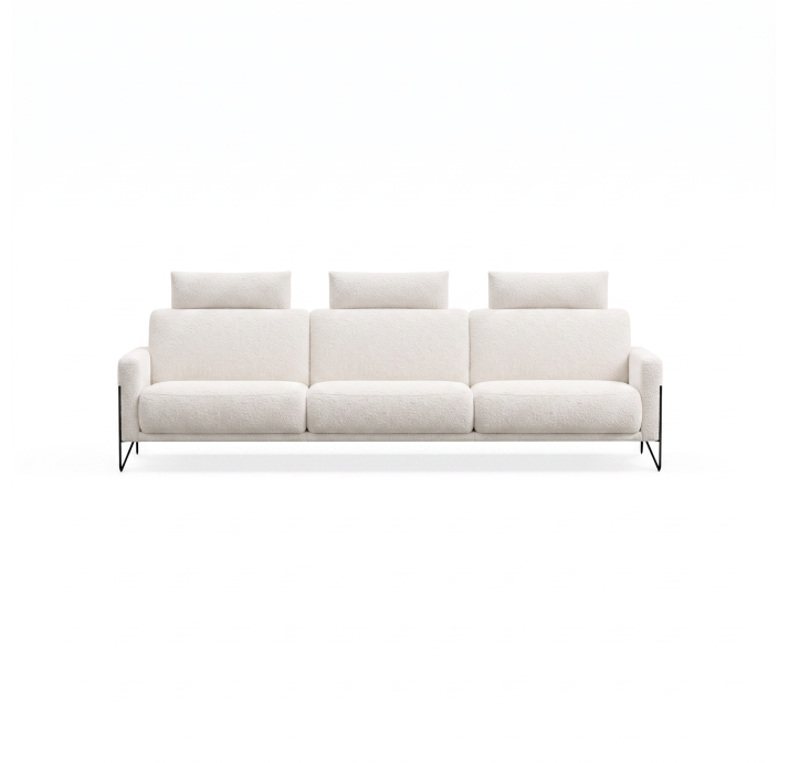 Диван MILLER B92-280-92B/58/VIVA OFFWHITE/BULTEX/01BL/E,E,E