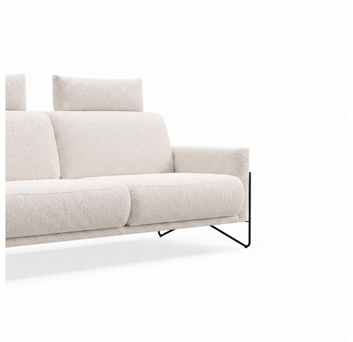 Диван MILLER B92-280-92B/58/VIVA OFFWHITE/BULTEX/01BL/E,E,E