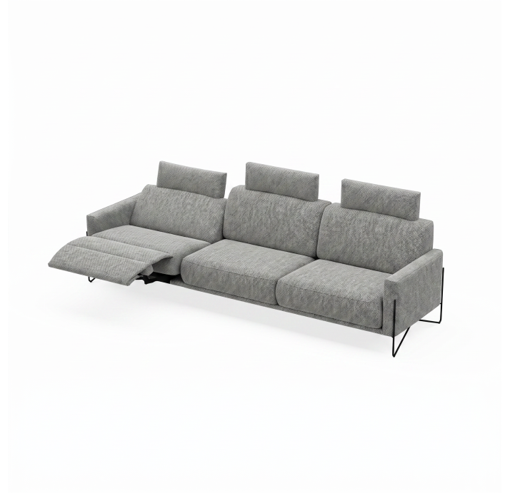 Диван MILLER B92-280-92B/58/AMIRI CARBON/BULTEX/01BL/E,E,E,R