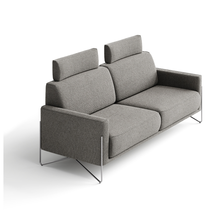 Диван MILLER B92-200-92B/58/AMIRI CARBON/BULTEX/01BL/E,E