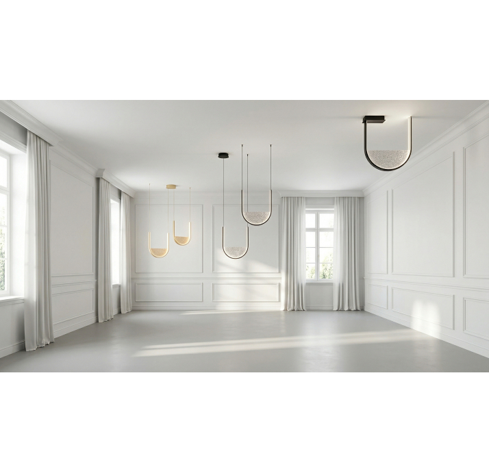 Светильник подвесной LOTUS CEILING LAMP ORO ORO 47X4X55 СМ. (NRM05500)