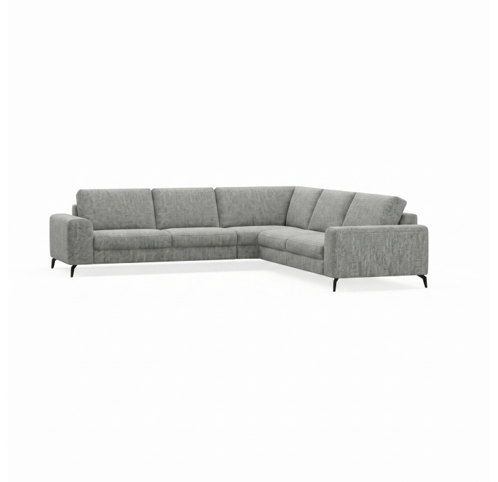 Диван DONATO B100-300-300B/AMIRI CARBON/VISCOTEX/01BL/