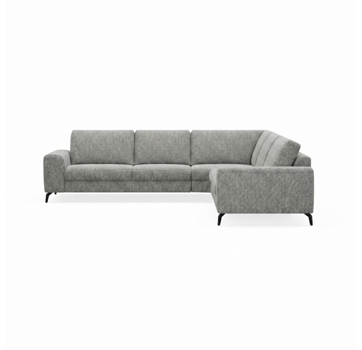 Диван DONATO B100-300-300B/AMIRI CARBON/VISCOTEX/01BL/