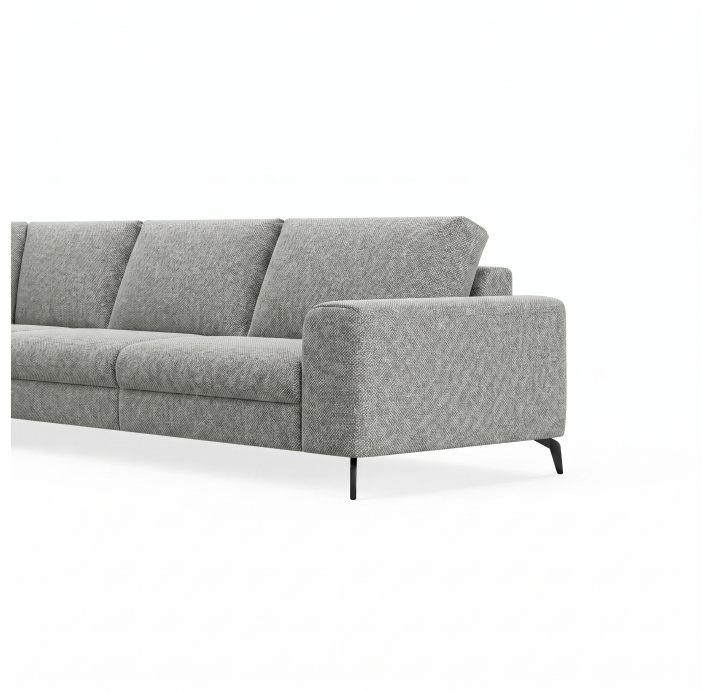 Диван DONATO B100-300-300B/AMIRI CARBON/VISCOTEX/01BL/