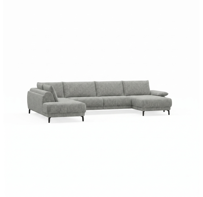 Диван Sereno S217-400-165L/AMIRI CARBON/BULTEX/03BL/