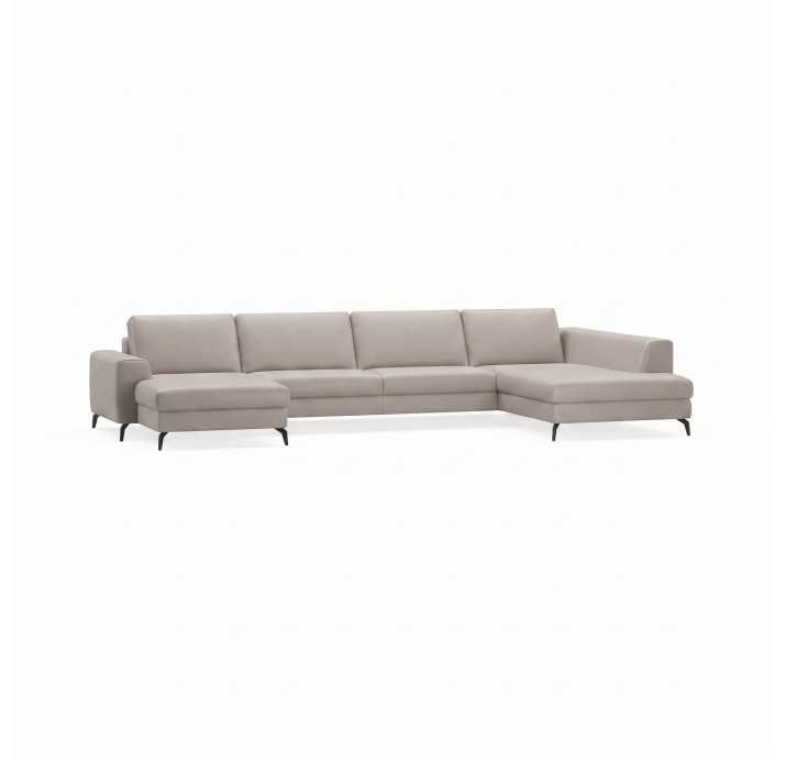 Диван DONATO S210-400-167L/MONTANA PERLE/VISCOTEX/01BL/