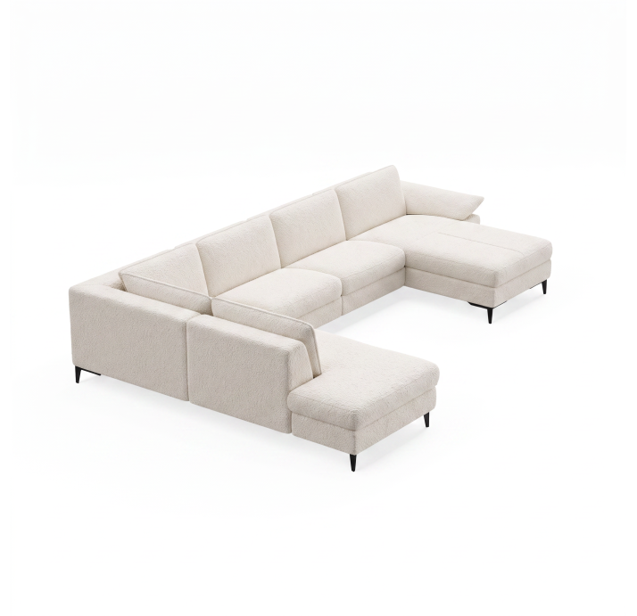 Диван COLUMBIA S214-400-162L/VIVA OFFWHITE/BULTEX/03BL/