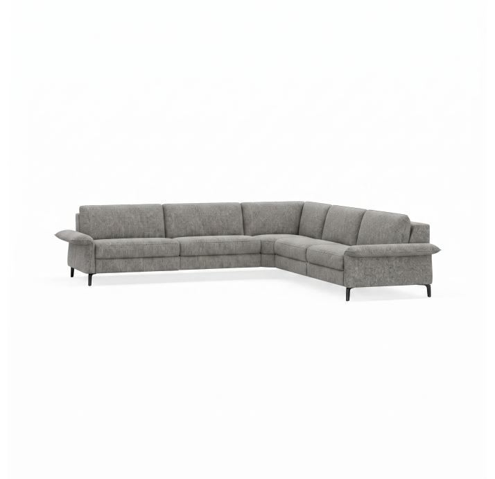 Диван ADORA B93-300-300B/AMIRI CARBON/BULTEX/03BL/