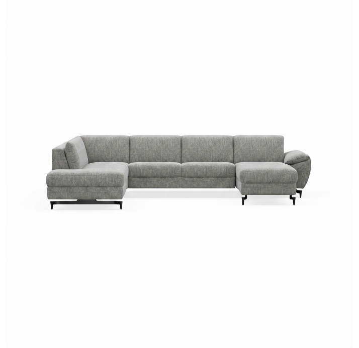 Диван SARI S214-400-162L/AMIRI CARBON/BULTEX/03BL/