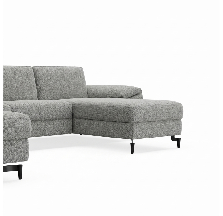 Диван SARI S214-400-162L/AMIRI CARBON/BULTEX/03BL/