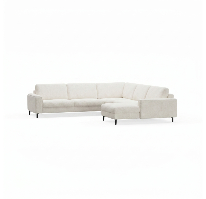 Диван FONTANE B100-300-300L/VIVA OFFWHITE/BULTEX/01BL/