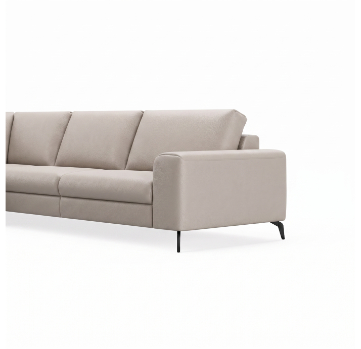 Диван DONATO B100-300-300B/MONTANA PERLE/VISCOTEX/01BL/
