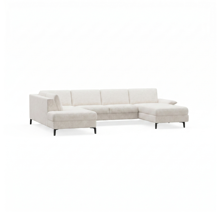 Диван ADORA S214-400-162L/VIVA OFFWHITE/BULTEX/03BL/