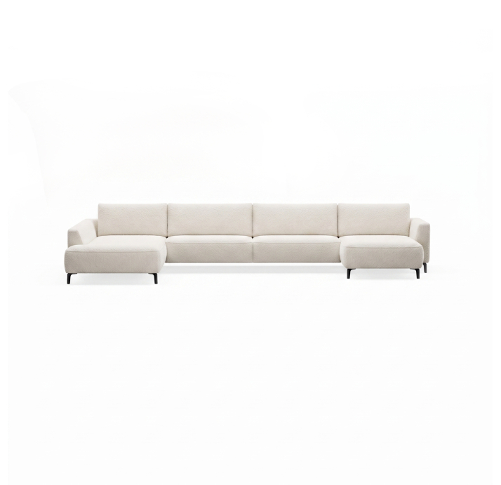 Диван COSMO S215-400-167L/VIVA OFFWHITE/BULTEX/01BL/