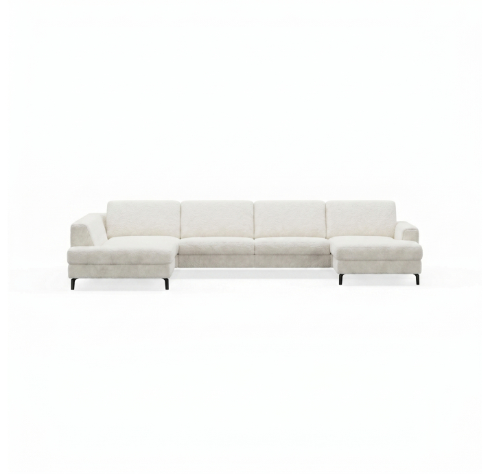 Диван FONTANE S210-400-167L/VIVA OFFWHITE/BULTEX/01BL/