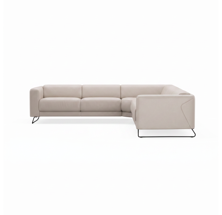 Диван MATHEO B100-300-300B/MONTANA PERLE/DYNASPRING/03BL/