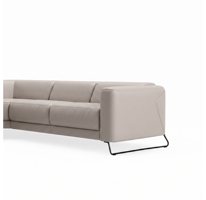 Диван MATHEO B100-300-300B/MONTANA PERLE/DYNASPRING/03BL/