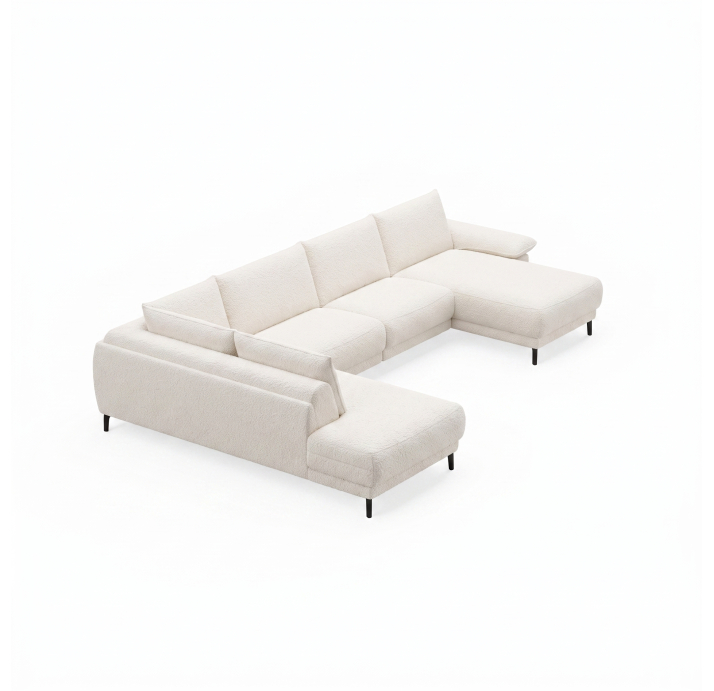 Диван Sereno S217-400-165L/VIVA OFFWHITE/BULTEX/03BL/