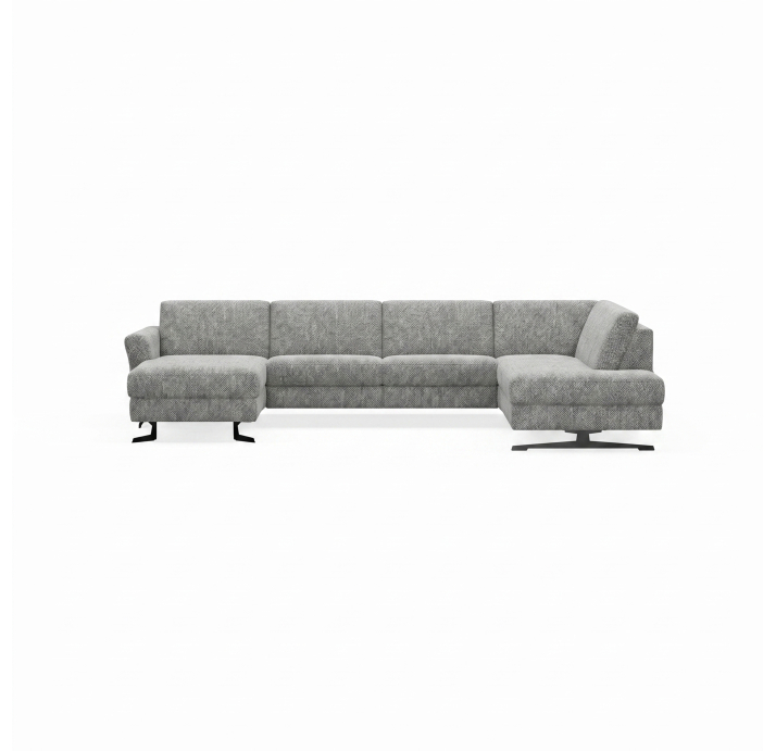 Диван TAMOUR S214-400-160L/AMIRI CARBON/BULTEX/03BL/