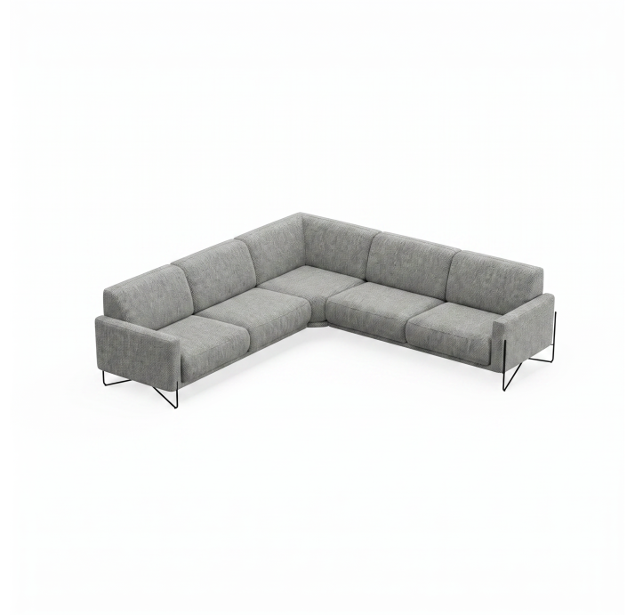 Диван MILLER B92-300-300B/AMIRI CARBON/BULTEX/03BL/