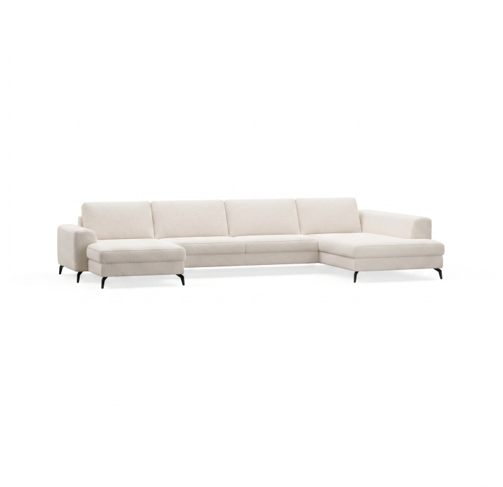 Диван DONATO S210-400-167L/VIVA OFFWHITE/VISCOTEX/01BL/