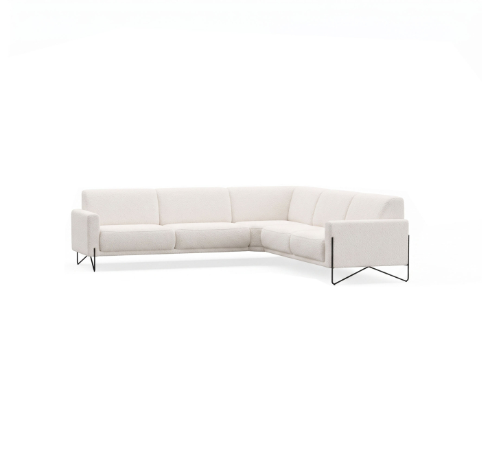 Диван MILLER B92-300-300B/VIVA OFFWHITE/BULTEX/03BL/
