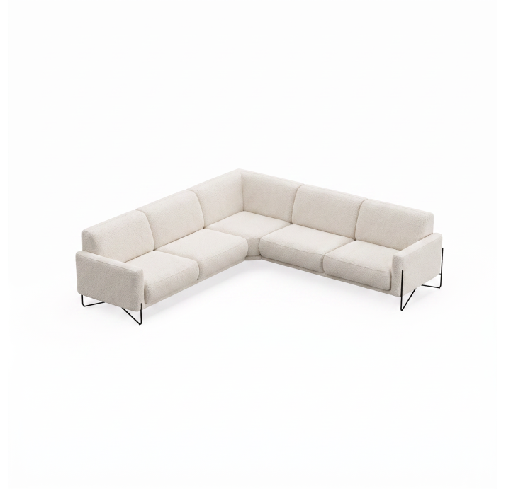 Диван MILLER B92-300-300B/VIVA OFFWHITE/BULTEX/03BL/