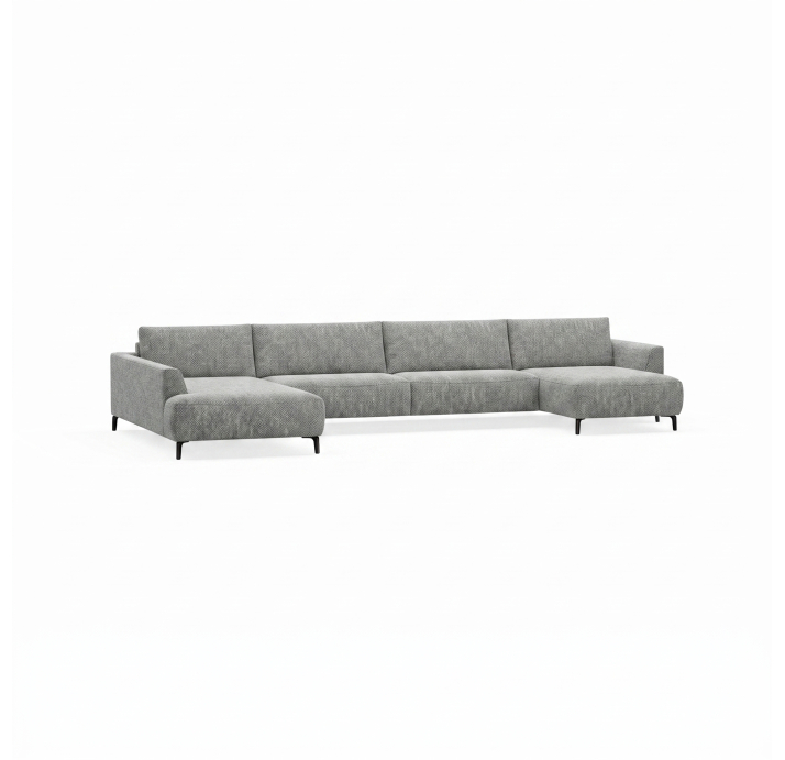 Диван COSMO S215-400-167L/AMIRI CARBON/BULTEX/01BL/