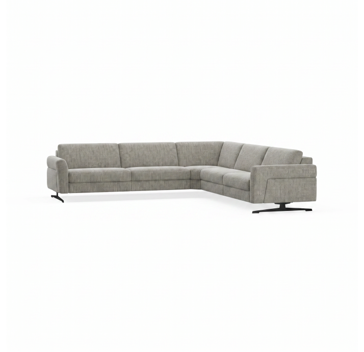 Диван TAMOUR B93-300-300B/AMIRI CARBON/BULTEX/03BL/