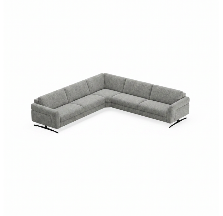 Диван TAMOUR B93-300-300B/AMIRI CARBON/BULTEX/03BL/