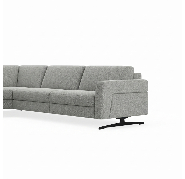 Диван TAMOUR B93-300-300B/AMIRI CARBON/BULTEX/03BL/