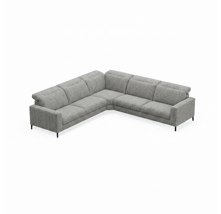 Диван FRATINO B101-300-300B/AMIRI CARBON/BULTEX/01BL/E,E,E