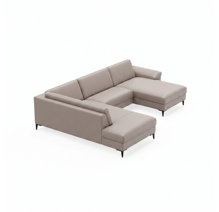 Диван CADINI S214-400-162L/MONTANA PERLE/BULTEX/01BL/