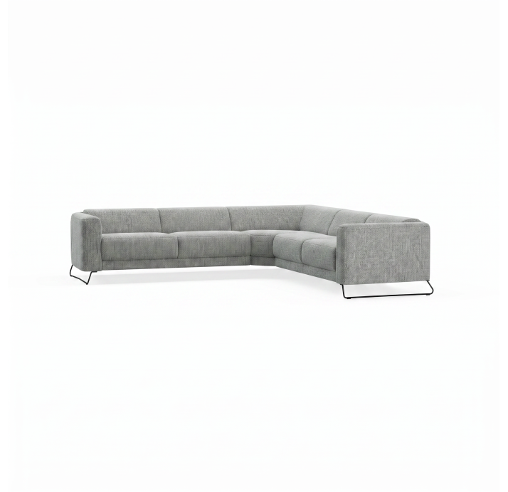 Диван MATHEO B100-300-300B/AMIRI CARBON/DYNASPRING/03BL/