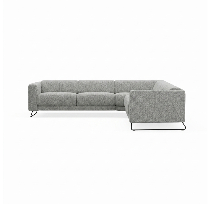 Диван MATHEO B100-300-300B/AMIRI CARBON/DYNASPRING/03BL/
